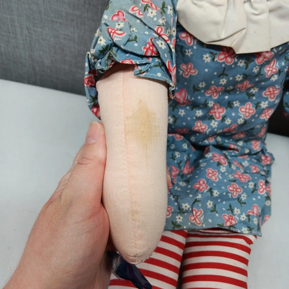 Vintage 1991 Applause Raggedy Ann Doll 25